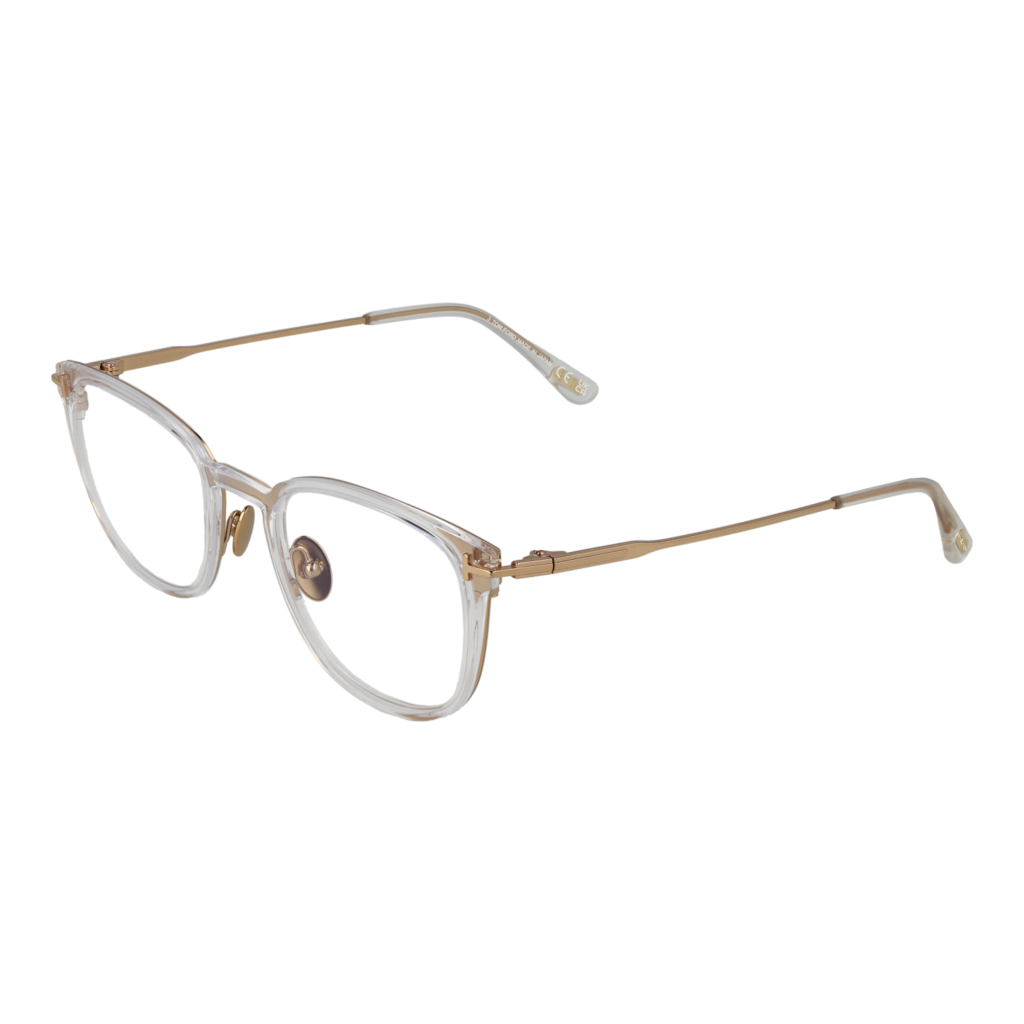 Tom Ford Optical Frame FT5694-B 030 52 Titanium & Blue Filter